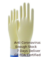 China Gesundheitliche Wegwerfhandhandschuhe, steriler Handhandschuh-Natur-Latex-Antichemikalien fournisseur