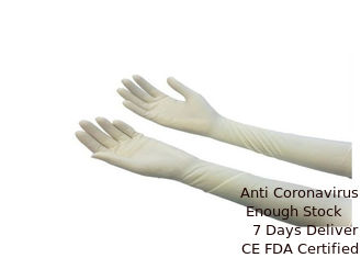 China Langärmlige Wegwerfhandhandschuhe, Wegwerfpet-Handschuh-einfaches Anziehen fournisseur