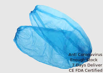 China Blauer Farbwegwerfarmmanschette-Abdeckung Plastik kundengebundene CER-ISO-Bescheinigung fournisseur