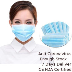China Bequeme Wegwerfnicht gesponnene Gesichtsmaske, hygienische Gesichtsmaske für Arbeitskraft fournisseur
