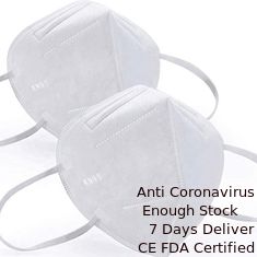 China Antifaltbare KN95 Gesichtsmaske der verschmutzungs-3D, Sicherheits-Maske des Luftfilter-4-Layer fournisseur