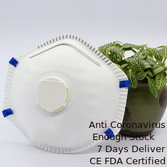 China Wegwerfmasken-Industrie-Valved Partikelrespirator der schalen-FFP2 für Arbeitskraft fournisseur