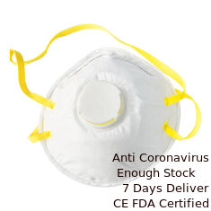 China Earloop-Art FFP2-Wegwerfmaske, Breathable Valved Atemschutzmaske fournisseur