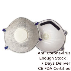 China Respirator Antider bakterien-Schalen-FFP2 Masken-persönlicher des Gebrauchs-N95 mit Ventil fournisseur