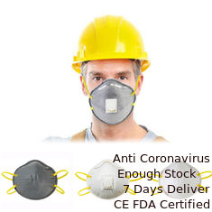 China STAUB-nicht gesponnene Schalen-Respirator-Maske der Haut-freundliche N95 FFP2 Standardanti fournisseur