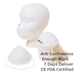 China Schalen-Maske der bequemen Schutzmaske-KN95 weiße Atmungs-Antides staub-FFP2 fournisseur