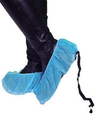 Mehrfache Schutz-chirurgischer Schuh-Abdeckungen, schwarze Wegwerfschuh-Abdeckungen fournisseur