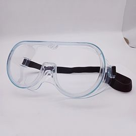 Isolierung medizinische schützende Eyewear kundenspezifische PC Linsen-weiße Rahmen-Farbe fournisseur