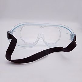 Isolierung medizinische schützende Eyewear kundenspezifische PC Linsen-weiße Rahmen-Farbe fournisseur