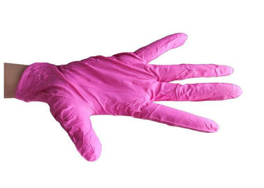 Gebogene Wegwerfhandhandschuhe, Wegwerfpolyhandschuhe mit strukturierter Oberfläche fournisseur