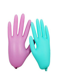 Strukturierte Finger-Spitzen-erhöhte chirurgisches Gummihandschuh-Naturkautschuk-Gefühl Griff fournisseur