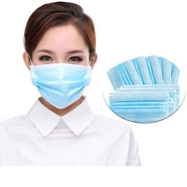 Bequeme Wegwerfnicht gesponnene Gesichtsmaske, hygienische Gesichtsmaske für Arbeitskraft fournisseur