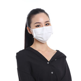 Antistaub-Wegwerf3 Falten-Gesichtsmaske, nicht gesponnene Wegwerfgesichtsmaske fournisseur