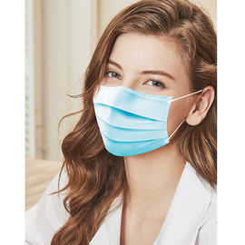 Blaues Wegwerfgewebes-Material Soem/ODM der gesichtsmaske-25g pp. nicht fournisseur