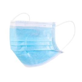 Breathable blaues Wegwerfearloop Gesichtsmaske, die 3-lagige Filtration Infektion verringern fournisseur
