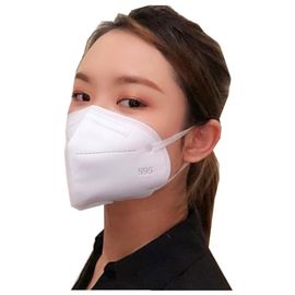 Wegwerfmaske bequeme des Respirator-FFP2 Masken-vertikale Falten-flache des Antivirus-N95 fournisseur