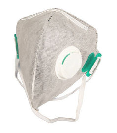 4 Respirator-Masken-graue Farbe der Schicht-FFP2, die nicht mit Aktivkohle anregt fournisseur