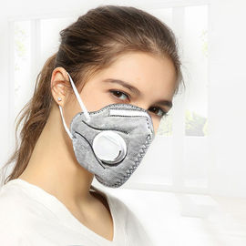 Gesundheits-schützende faltende Maske farbige FFP2 Atemschutzmaske mit Ventil-Antiverschmutzung fournisseur