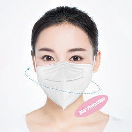 Ohr-tragende faltende FFP2 Maske, Wegwerfschutzmaske 4 Schicht-Schutz fournisseur