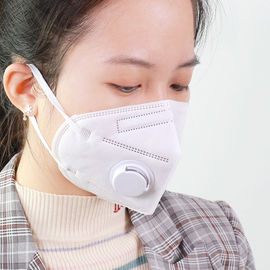 Farbige FFP2 Gesichtsmaske der Gesundheits-schützende Wegwerfmasken-N95 vertikale Falte fournisseur