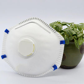 Wegwerfmasken-Industrie-Valved Partikelrespirator der schalen-FFP2 für Arbeitskraft fournisseur